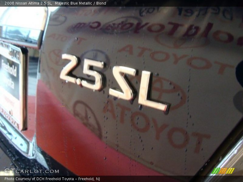 Majestic Blue Metallic / Blond 2008 Nissan Altima 2.5 SL