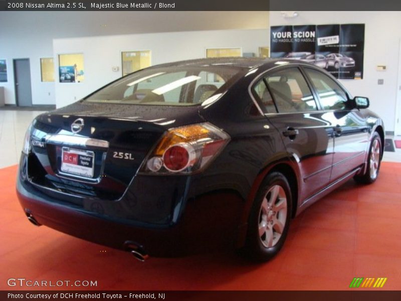 Majestic Blue Metallic / Blond 2008 Nissan Altima 2.5 SL