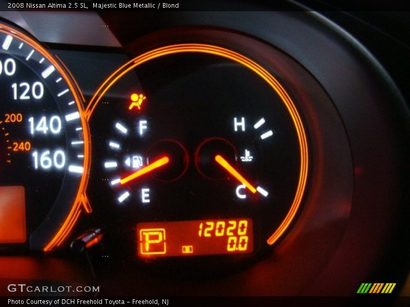 Majestic Blue Metallic / Blond 2008 Nissan Altima 2.5 SL