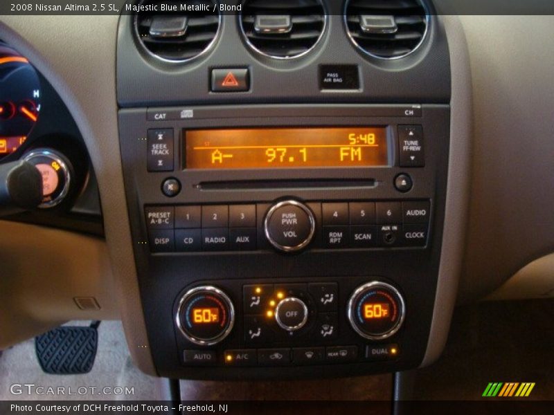 Majestic Blue Metallic / Blond 2008 Nissan Altima 2.5 SL