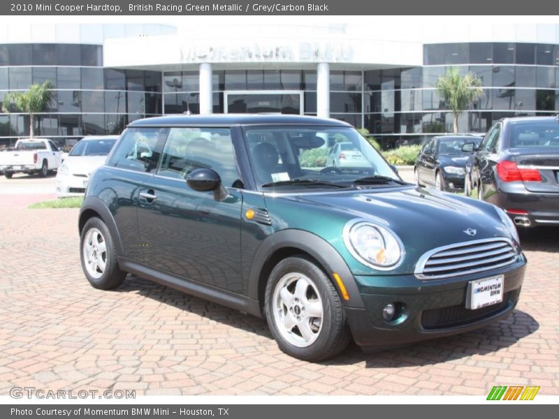 British Racing Green Metallic / Grey/Carbon Black 2010 Mini Cooper Hardtop