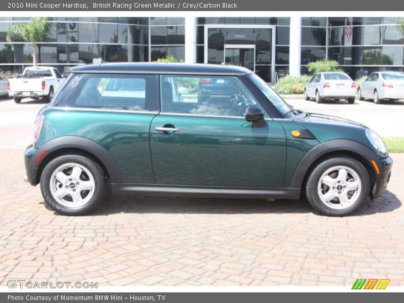 British Racing Green Metallic / Grey/Carbon Black 2010 Mini Cooper Hardtop