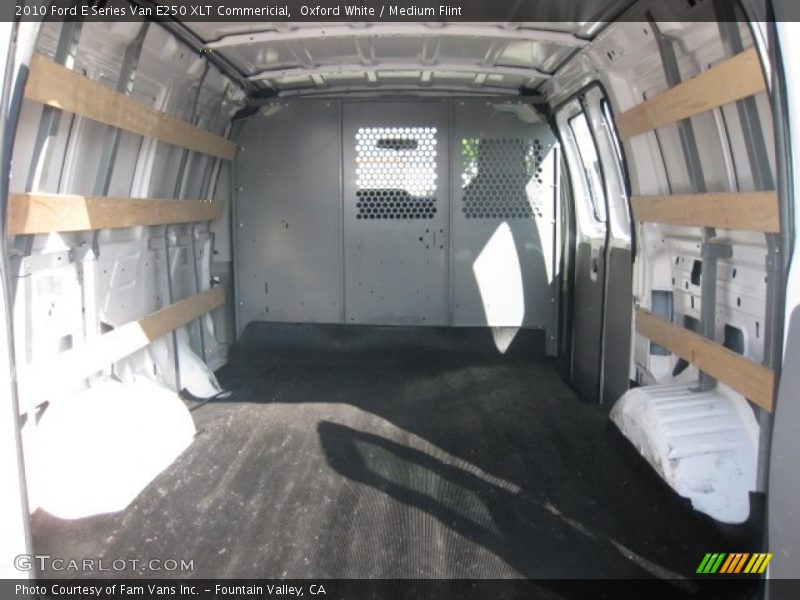 Oxford White / Medium Flint 2010 Ford E Series Van E250 XLT Commericial