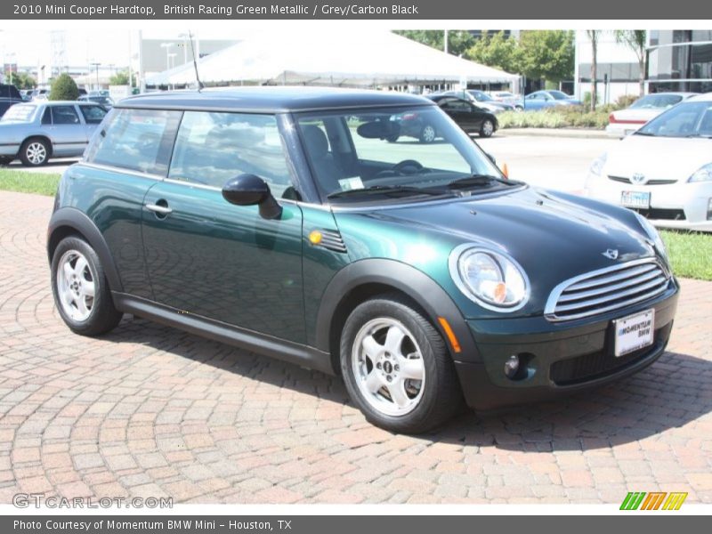 British Racing Green Metallic / Grey/Carbon Black 2010 Mini Cooper Hardtop