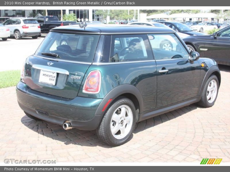 British Racing Green Metallic / Grey/Carbon Black 2010 Mini Cooper Hardtop