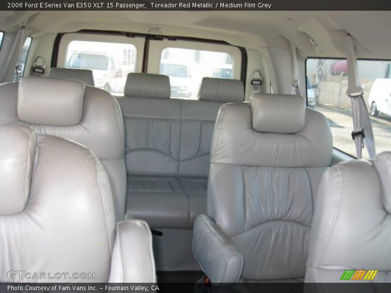 Toreador Red Metallic / Medium Flint Grey 2006 Ford E Series Van E350 XLT 15 Passenger