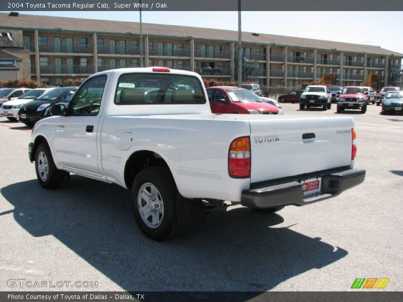Super White / Oak 2004 Toyota Tacoma Regular Cab