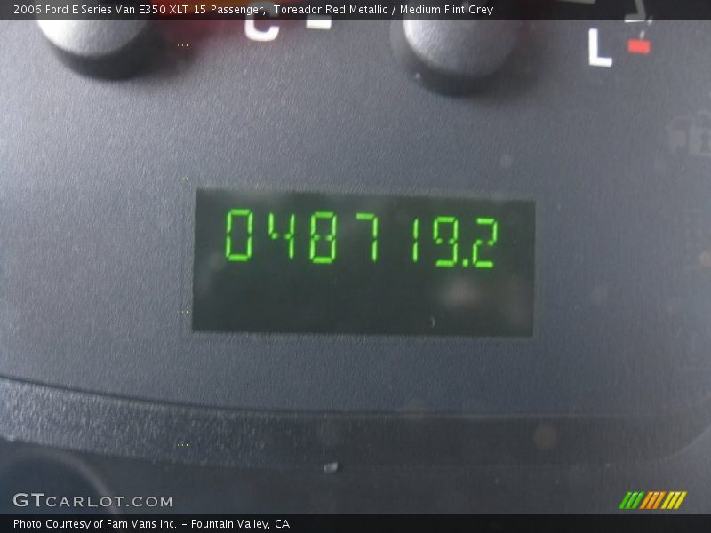 Toreador Red Metallic / Medium Flint Grey 2006 Ford E Series Van E350 XLT 15 Passenger