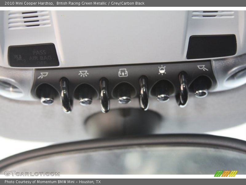 British Racing Green Metallic / Grey/Carbon Black 2010 Mini Cooper Hardtop
