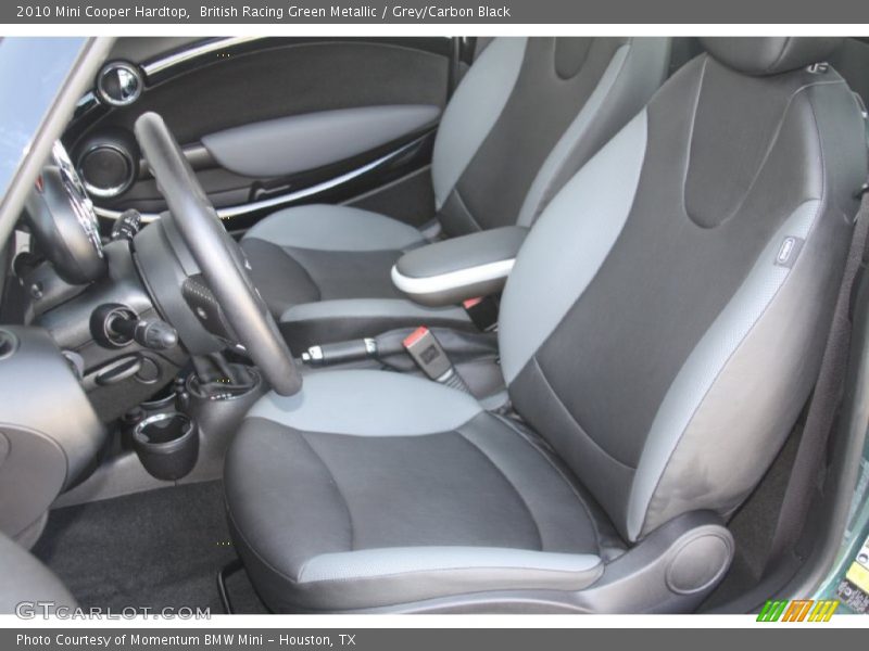British Racing Green Metallic / Grey/Carbon Black 2010 Mini Cooper Hardtop