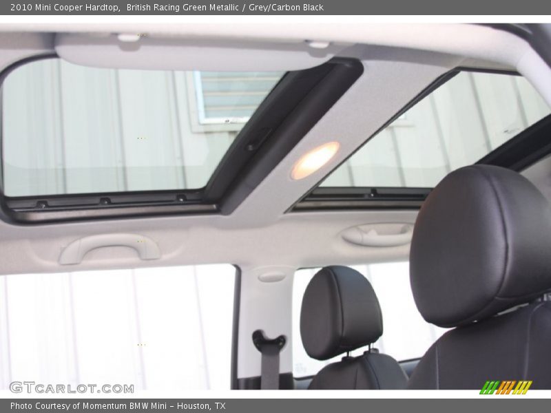 British Racing Green Metallic / Grey/Carbon Black 2010 Mini Cooper Hardtop