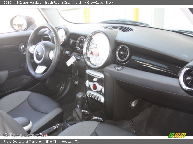 British Racing Green Metallic / Grey/Carbon Black 2010 Mini Cooper Hardtop