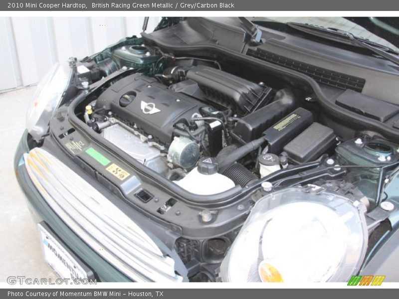 British Racing Green Metallic / Grey/Carbon Black 2010 Mini Cooper Hardtop