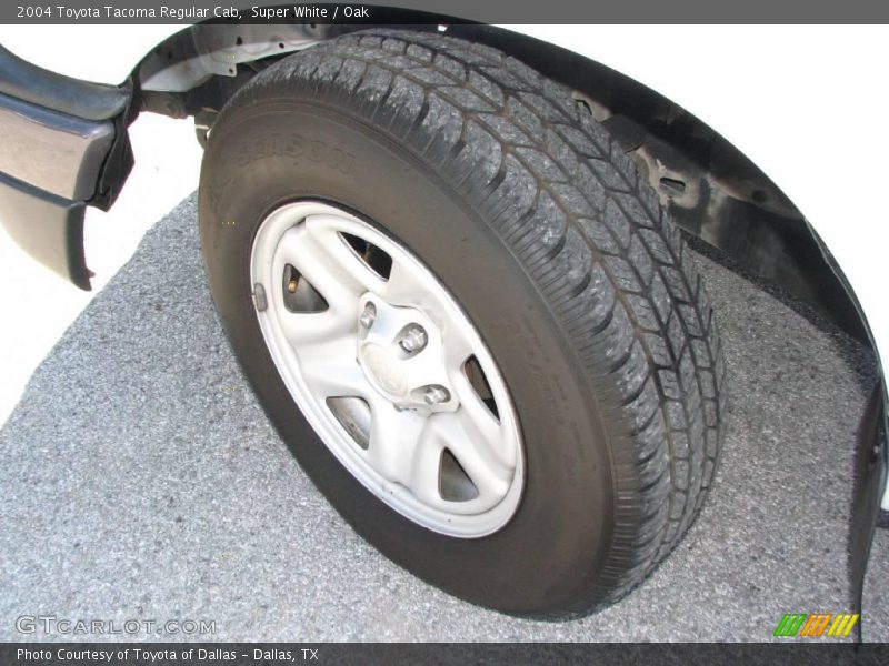 Super White / Oak 2004 Toyota Tacoma Regular Cab