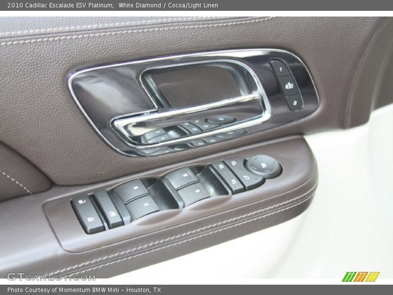 Controls of 2010 Escalade ESV Platinum