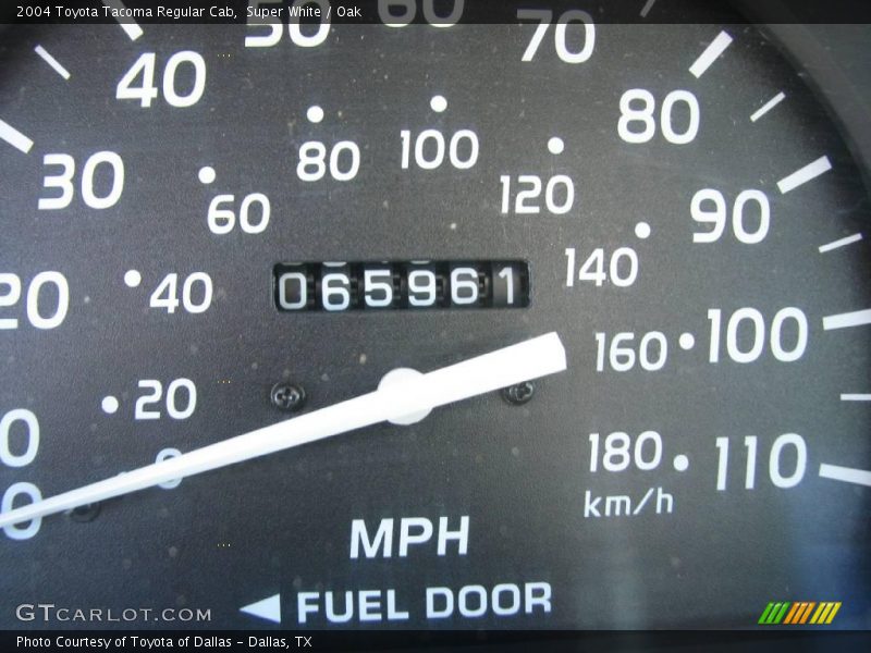 Super White / Oak 2004 Toyota Tacoma Regular Cab