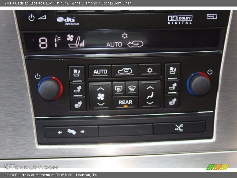 Controls of 2010 Escalade ESV Platinum
