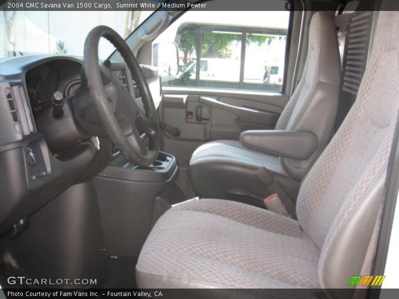 Summit White / Medium Pewter 2004 GMC Savana Van 1500 Cargo