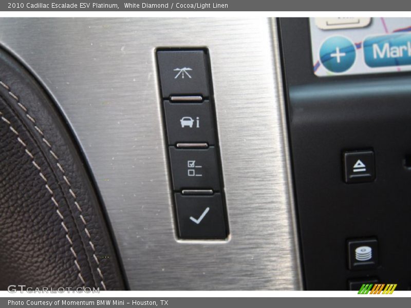 Controls of 2010 Escalade ESV Platinum