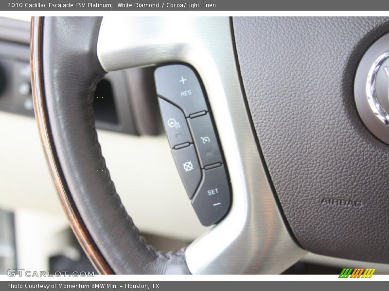 Controls of 2010 Escalade ESV Platinum