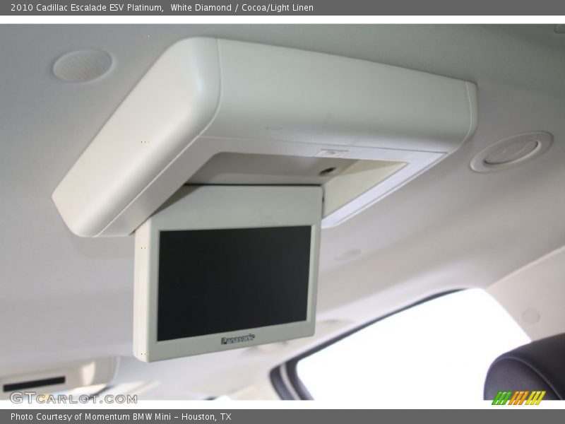 White Diamond / Cocoa/Light Linen 2010 Cadillac Escalade ESV Platinum