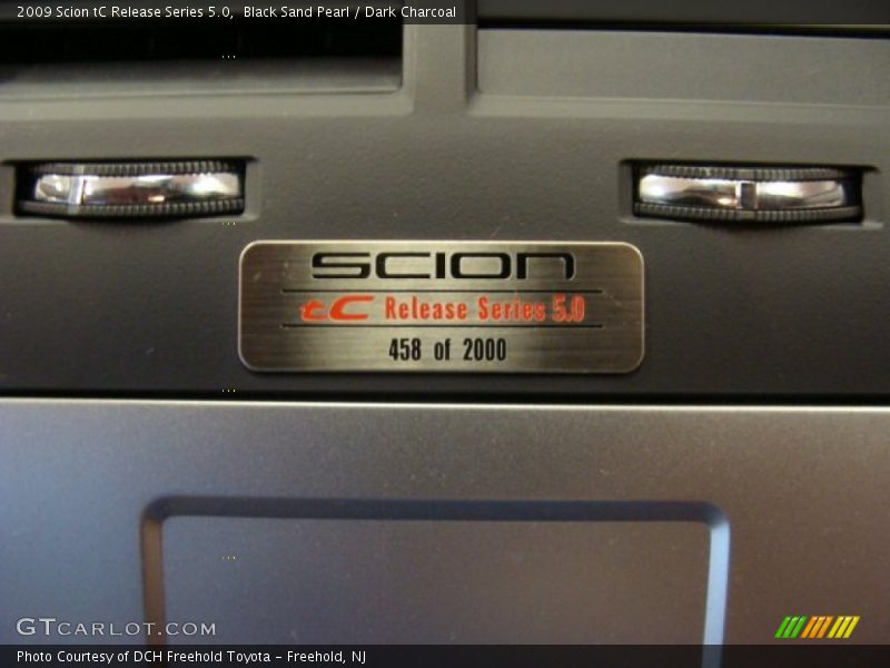Black Sand Pearl / Dark Charcoal 2009 Scion tC Release Series 5.0