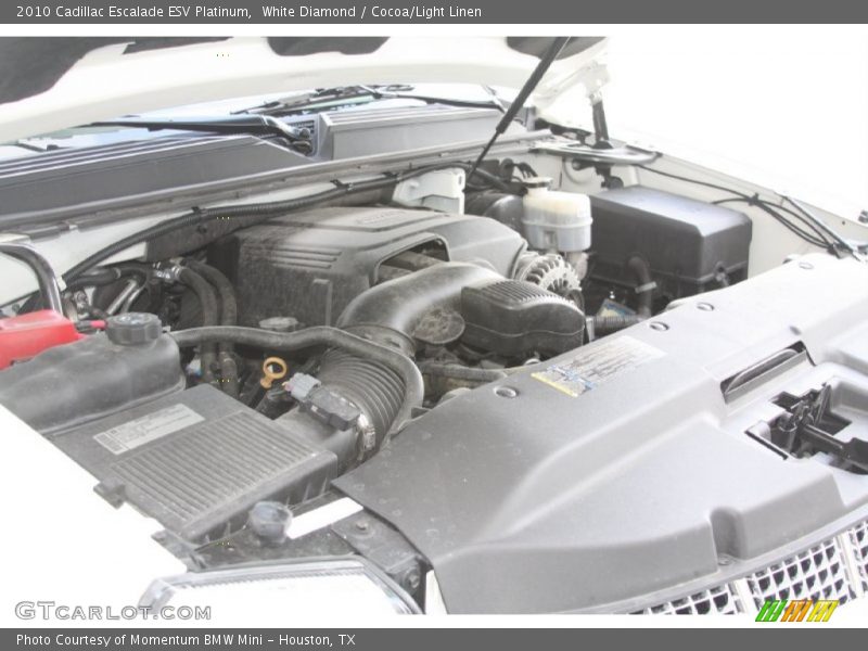  2010 Escalade ESV Platinum Engine - 6.2 Liter OHV 16-Valve VVT Flex-Fuel V8