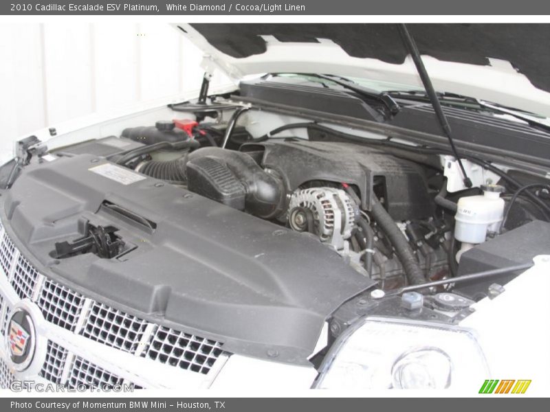  2010 Escalade ESV Platinum Engine - 6.2 Liter OHV 16-Valve VVT Flex-Fuel V8