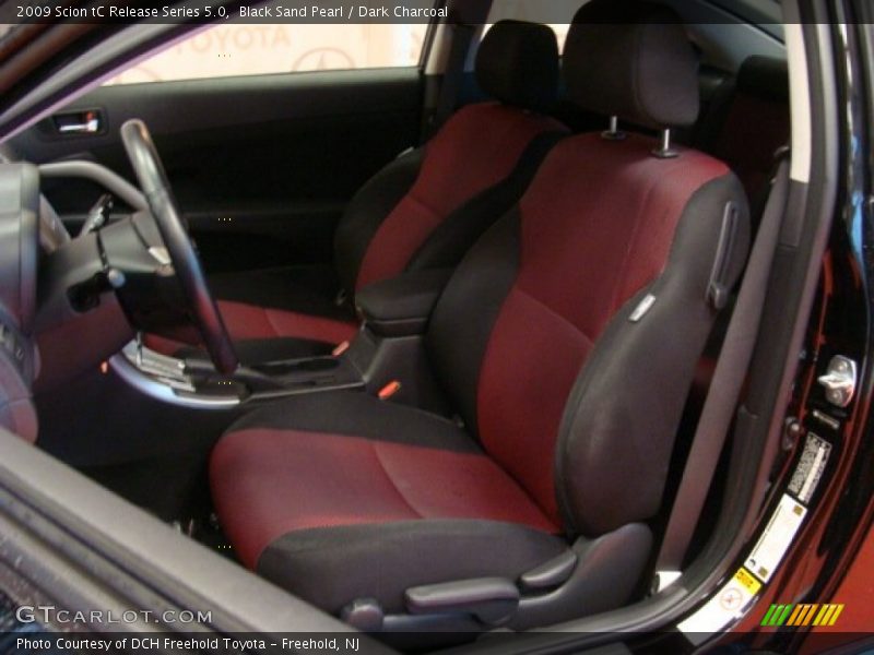  2009 tC Release Series 5.0 Dark Charcoal Interior