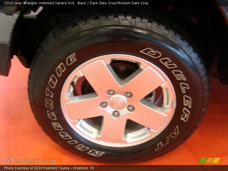 Black / Dark Slate Gray/Medium Slate Gray 2010 Jeep Wrangler Unlimited Sahara 4x4