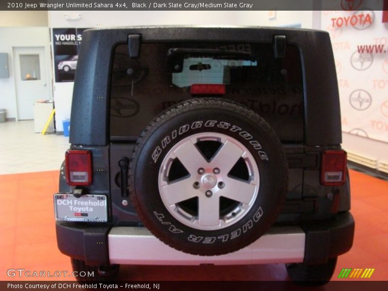 Black / Dark Slate Gray/Medium Slate Gray 2010 Jeep Wrangler Unlimited Sahara 4x4
