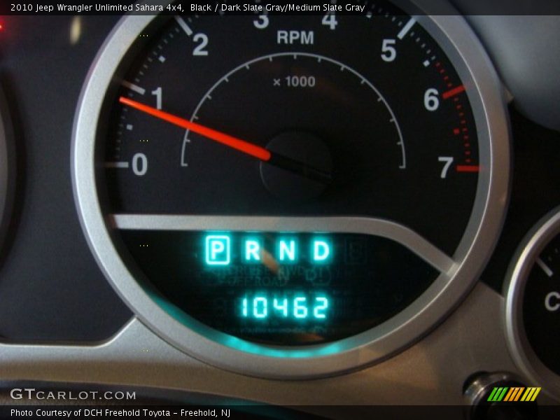 Black / Dark Slate Gray/Medium Slate Gray 2010 Jeep Wrangler Unlimited Sahara 4x4