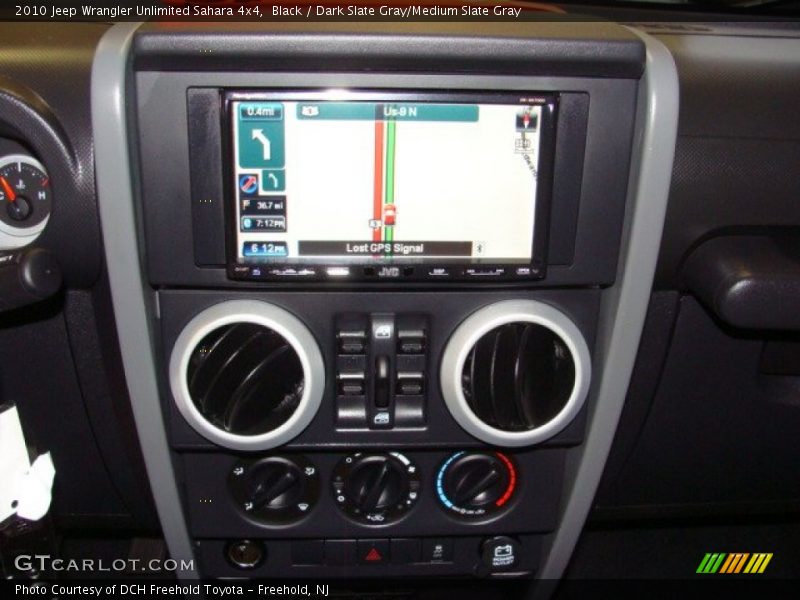 Black / Dark Slate Gray/Medium Slate Gray 2010 Jeep Wrangler Unlimited Sahara 4x4