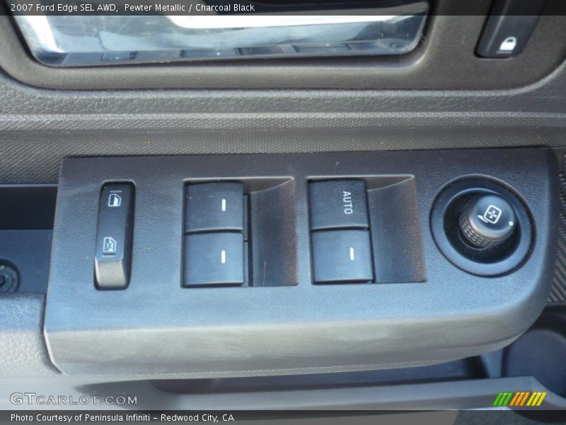 Pewter Metallic / Charcoal Black 2007 Ford Edge SEL AWD