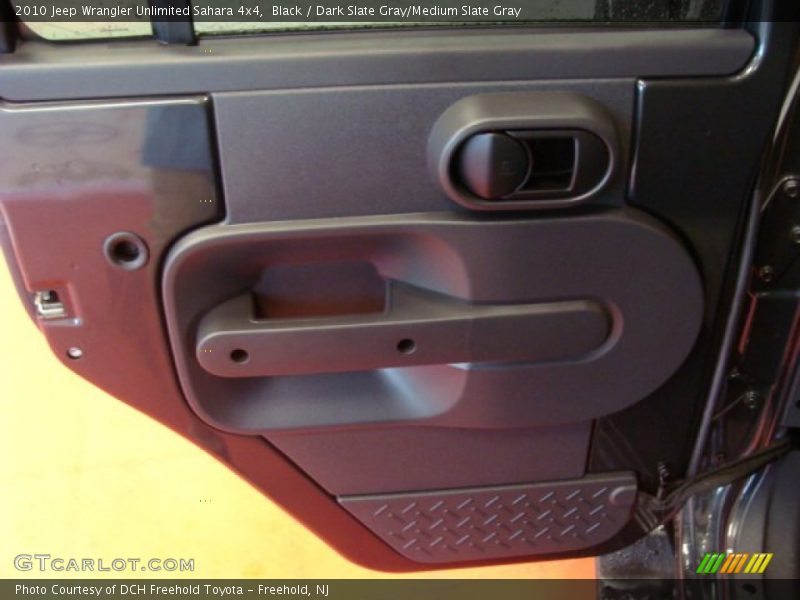 Black / Dark Slate Gray/Medium Slate Gray 2010 Jeep Wrangler Unlimited Sahara 4x4