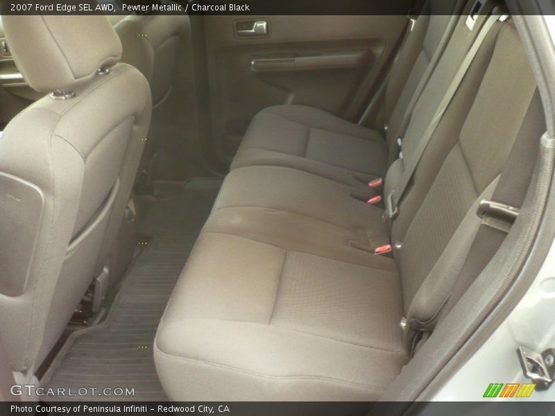 Pewter Metallic / Charcoal Black 2007 Ford Edge SEL AWD