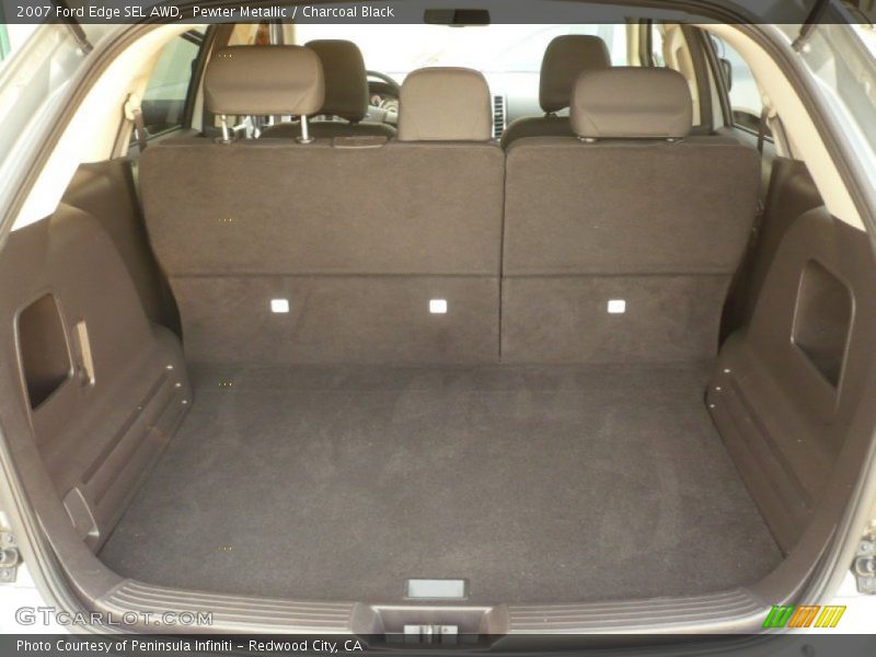 Pewter Metallic / Charcoal Black 2007 Ford Edge SEL AWD
