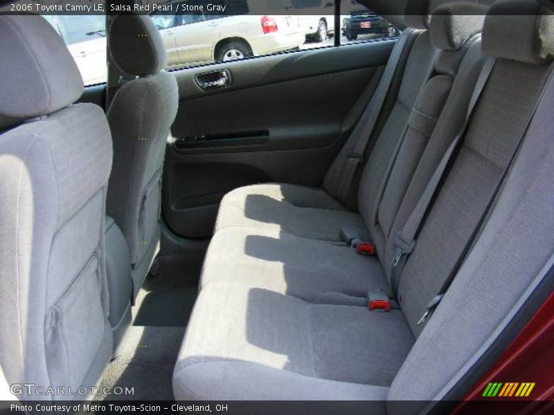 Salsa Red Pearl / Stone Gray 2006 Toyota Camry LE
