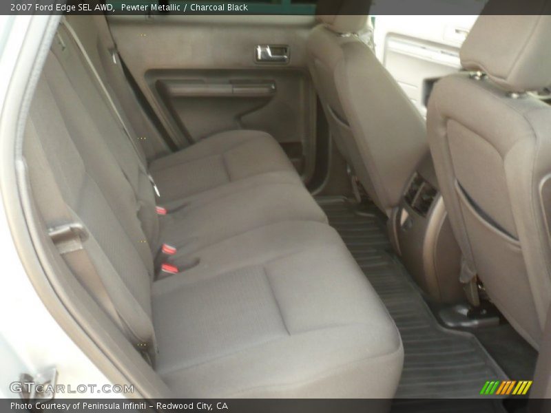 Pewter Metallic / Charcoal Black 2007 Ford Edge SEL AWD