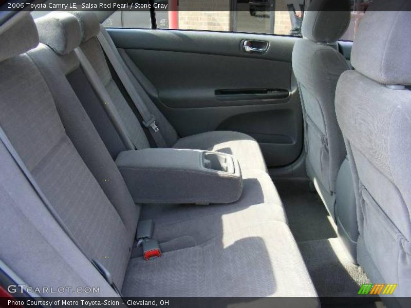 Salsa Red Pearl / Stone Gray 2006 Toyota Camry LE