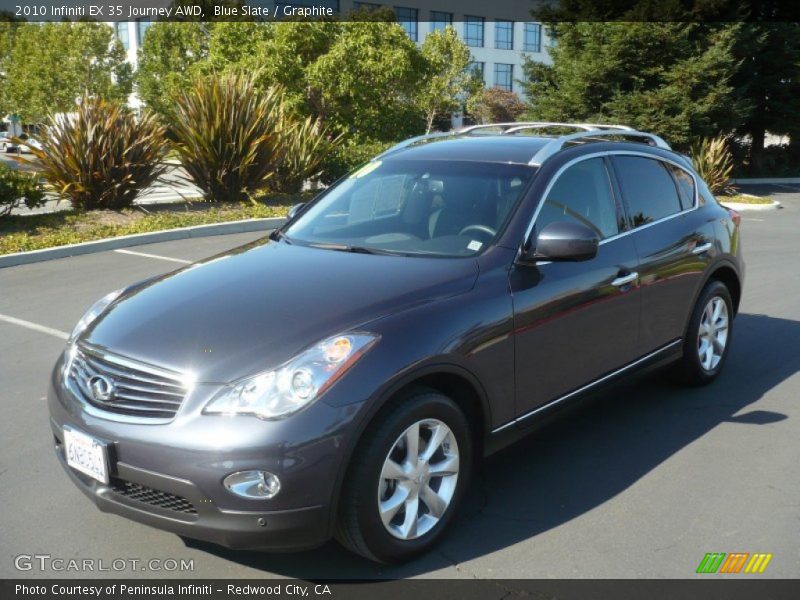 Blue Slate / Graphite 2010 Infiniti EX 35 Journey AWD