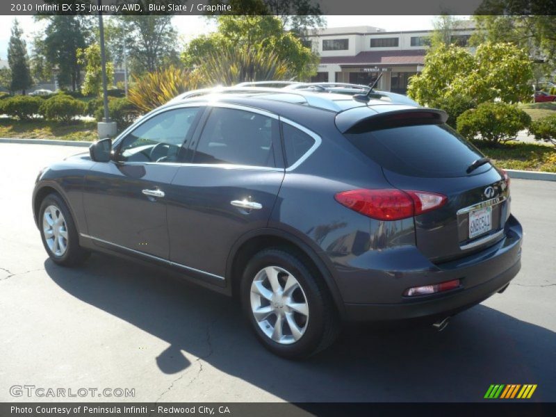 Blue Slate / Graphite 2010 Infiniti EX 35 Journey AWD