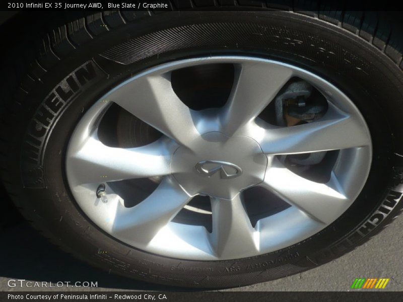 Blue Slate / Graphite 2010 Infiniti EX 35 Journey AWD