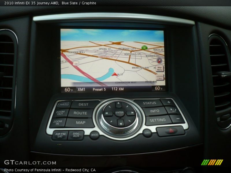 Blue Slate / Graphite 2010 Infiniti EX 35 Journey AWD