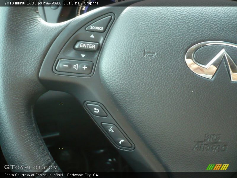 Blue Slate / Graphite 2010 Infiniti EX 35 Journey AWD