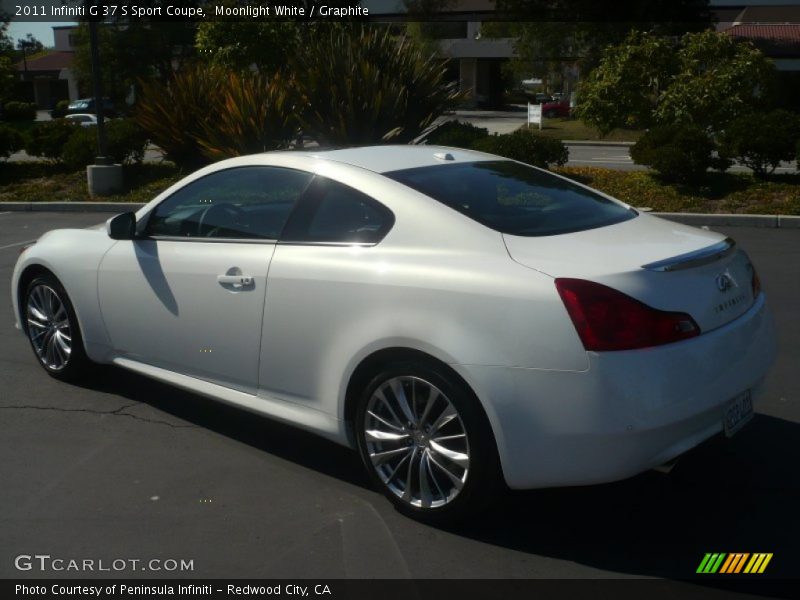  2011 G 37 S Sport Coupe Moonlight White