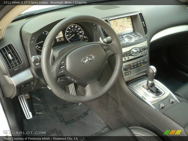 Dashboard of 2011 G 37 S Sport Coupe