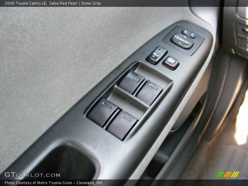 Salsa Red Pearl / Stone Gray 2006 Toyota Camry LE