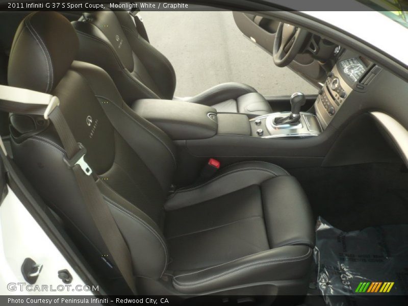  2011 G 37 S Sport Coupe Graphite Interior