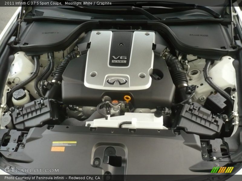  2011 G 37 S Sport Coupe Engine - 3.7 Liter DOHC 24-Valve CVTCS V6